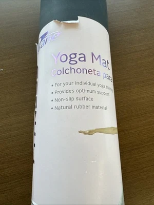 Tapete de ioga Crane original 5 mm de espessura mármore preto - Imagem 1 de 4