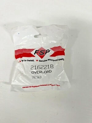 Interruptor de sobrecarga Whirlpool Kenmore original OEM 2162218 Foto 1 de 4