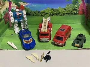Transformers G1: Inferno, Tracks, Brawn, Twintwist & Ironhide - Picture 1 of 2