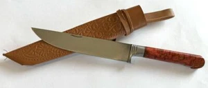 CUCHILLO HQ NACIONAL UZBEKO INCREÍBLE PCHAK PICHOK MANGO HECHO A MANO (MADERA ESTABILIZADA) 565 - Imagen 1 de 5
