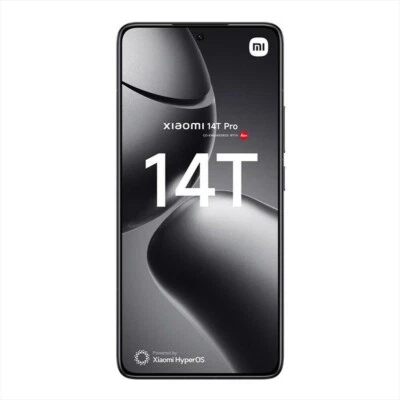 Cellulare Smartphone Xiaomi 14T Pro 5G Amoled 12+512GB AI Dual Sim Black - Imagen 1 de 4