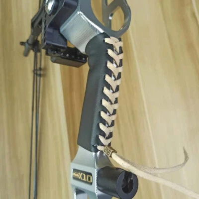 Archery Bow Handle Skin Leather Cover Grip Protector Non-slip CompoundBow Target - Image 1 of 4