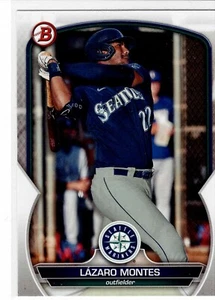 Lazaro Montes Seattle Mariners 2023 Bowman Draft - Picture 1 of 2