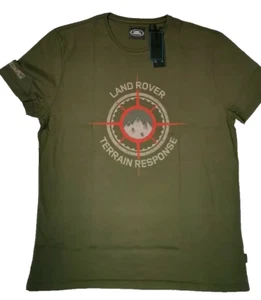 Camiseta Original Land Rover Terrain Estampada Para Hombre Verde XXL - 51LCTM093GNG - Imagen 1 de 6