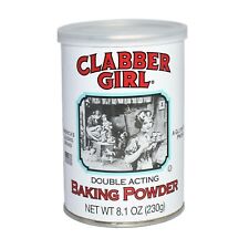 Clabber Girl Double Acting Baking Powder, 8.1 Ounce (Pack of 1)