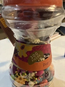 Schmuck Perlen Set DIY Basteln Spielzeug B. Spielzeug Pop-Arty 300 Teile - Bild 1 von 8