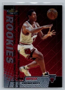 Ron Artest / Meta World Peace 2000 Topps Finest Rookie Card #258 1207/2000 - Picture 1 of 2