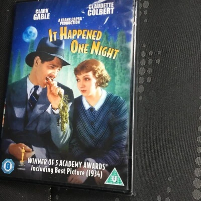 It Happened One Night DVD (2015) Clark Gable, Capra (DIR) cert U ***NEW*** - Image 1 of 2