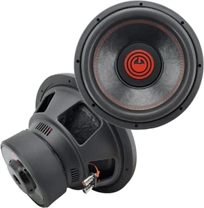 Par de subwoofers de audio para automóvil paquete G3 de 12 pulgadas 4000 vatios con DVC P de 4 ohmios - Imagen 1 de 6