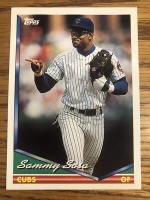 Sammy Sosa 1994 Topps Cubs #725   *8576* - Image 1 of 2