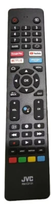 New Genuine RM-C2131 For JVC Voice TV Remote Control LT-32N3115A11 LT-43N5135A - Image 1 of 2
