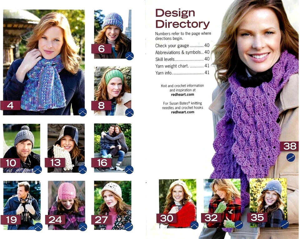 13  to Knit and Crochet by Red Heart - Image 1 of 3