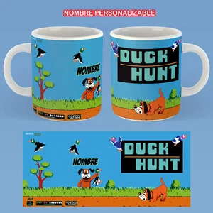 DUCK HUNT TAZA VIDEOJUEGO NOMBRE PERSONALIZABLE VIDEOGAME MUG - Imagen 1 de 1