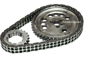 Juego de cadena de distribución de doble rodillo Rollmaster CS10020 IWIS LS2 3 pernos 4 reluctor - Imagen 1 de 2