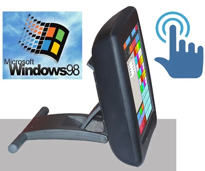 12" 30Cm VGA Monitor USB RS-232 Serial Touchscreen For Windows 98 2000 XP 7 10 - Image 1 of 4