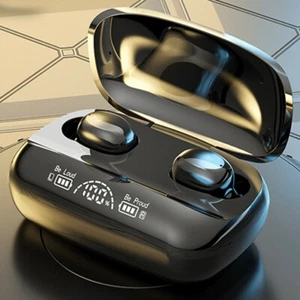 Bluetooth 5.0 Wireless Headphones Earphones Mini In-Ear Pods For iPhone Android - Picture 1 of 12