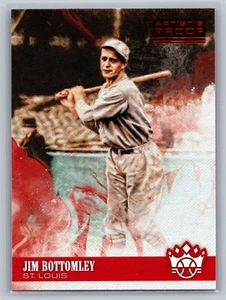 2018 Panini Diamond Kings #47 Jim Bottomley Artist's Proof Red - Picture 1 of 2