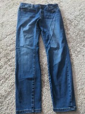 Tahari Women's 10/30 Chloe Blue Jeans Skinny Fit B5