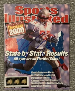 Travis Minor signed Sports Illustrated Florida State Seminoles 11-27-2000 - Picture 1 of 1