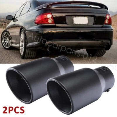 2X Car Exhaust Pipe Tip Rear Tail Throat Muffler Tailpipe For Pontiac Grand Prix - Image 1 of 4