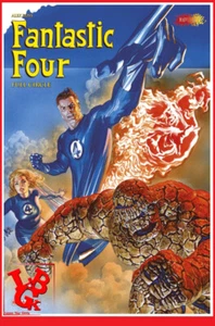 FANTASTIC FOUR Full Circle Sept 2022 Panini Marvel Comics 4 Panini ROSS # NEUF - Imagen 1 de 4