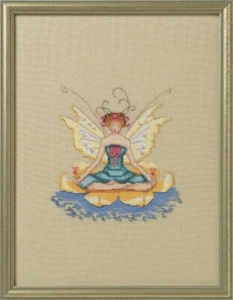 NORA CORBETT LOTUS CROSS STITCH PATTERN - Picture 1 of 1