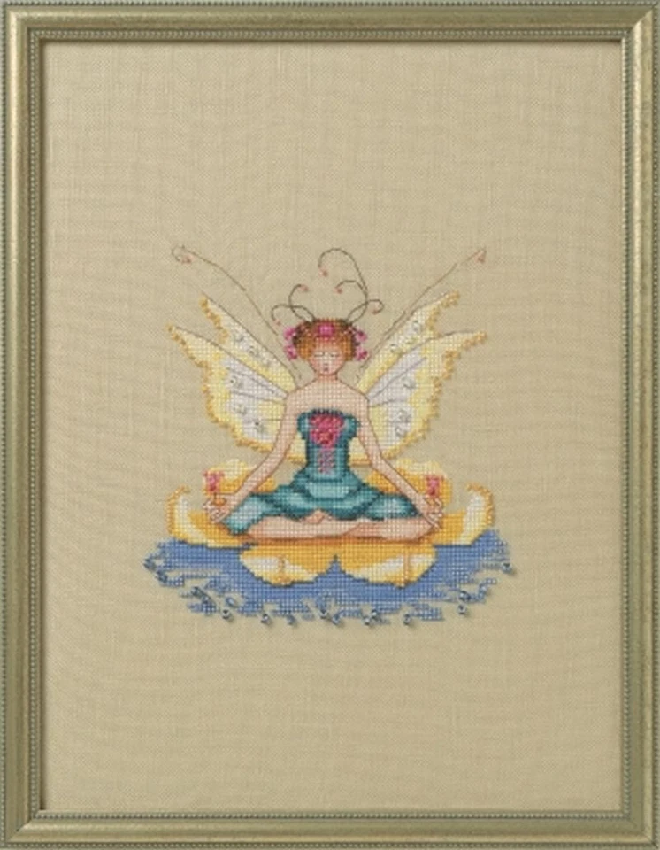NORA CORBETT LOTUS CROSS STITCH PATTERN - Image 1 of 1