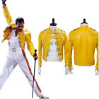 Bohemian Rhapsody Queen Lead Vocals Freddie Mercury Jacket Coat Fancy Dress Suit