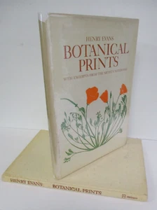 Henry Evans BOTANICAL PRINTS, 1st Ed. in DJ, 1977 Signed - Picture 1 of 9