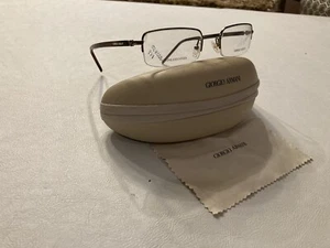 NEW Giorgio Armani GA 263 SR1 Copper Brown EYEGLASSES GLASSES FRAMES 50-21-140 - Picture 1 of 12