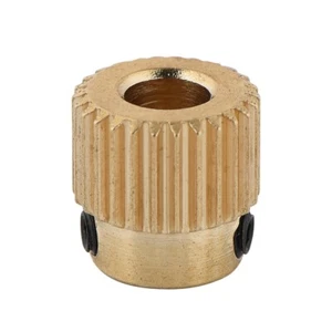 (26 Teeth)3D Printer Parts 10PCS Brass Extruder Wheel 26/40 Teeth Drive Gear For - Zdjęcie 1 z 6
