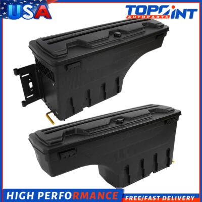 Caja de almacenamiento de caja de camioneta para Ford F-250 F-350 F-450 Super Duty 1999-2016 izquierda+derecha Foto 1 de 4