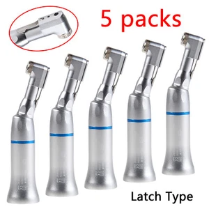 5*NSK Style Dental Low Speed Contra Angle Handpiece Latch Burs fit E-type Motor - Picture 1 of 7
