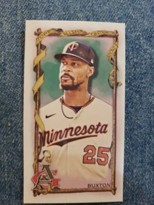 2023 Topps Allen & Ginter Byron Buxton A&G Back Mini #98 Minnesota Twins - Image 1 of 2