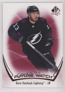 2021-22 SP Authentic Future Watch Limited Red Boris Katchouk #154 Rookie RC