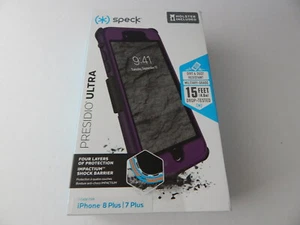 Funda Speck Presidio Ultra con funda para iPhone 8/7 Plus 5,5" púrpura mangostán - Imagen 1 de 12