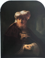 A Portrait of an Oriental by Rembrandt- Print 1952