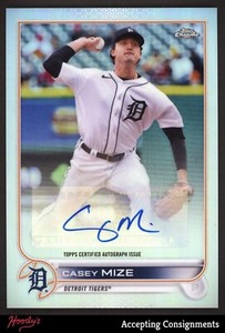 2022 Topps Chrome Update Autographs #ACCMI Casey Mize AUTO TIGERS
