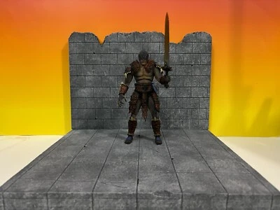 1:12 Scale Stone Wall Detolf Diorama Action Figure Photography - Image 1 of 4