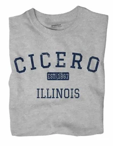 Cicero Illinois IL T-Shirt EST - Picture 1 of 6