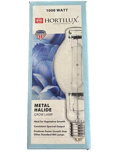 EYE Hortilux 1000 Watt  MH / Metal Halide Grow Lamp - Hydroponic Greenhouse - Picture 1 of 4