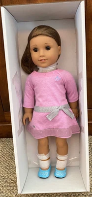 Muñeca American Girl 18" Truly Me #28 piel mediana cabello castaño ojos marrones sin libro Foto 1 de 4