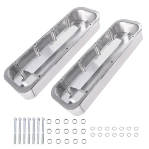 Fabricated Aluminum Valve Covers For Big Block Chevy Engines 1966-2000 - Bild 1 von 12