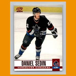 Daniel Sedin #335 2003-04 Pacific Red Vancouver Canucks Hockey Card NHL - Picture 1 of 3