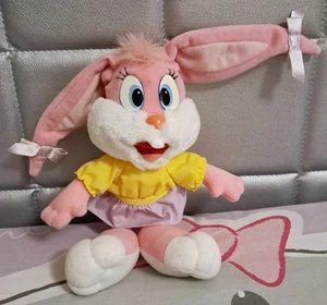 Peluche pupazzo coniglio coniglietta Tiny Toon Adventures Baby bunny 25 cm - Foto 1 di 2