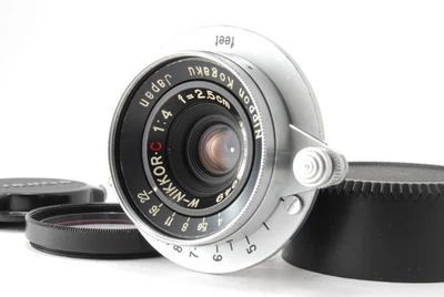 [AB- Exc] Nikon W-NIKKOR.C 2.5cm 25mm f/4 Lens Leica L39 Screw From JAPAN 9710 - Image 1 of 4