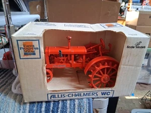 Unstyled Allis Chalmers WC AC tractor on steel wheels ORIGINAL VINTAGE 1/16 #744 - Picture 1 of 9