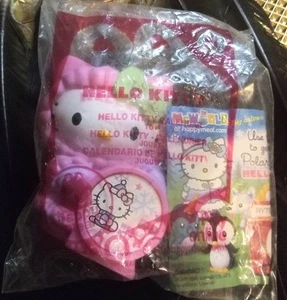 Hello Kitty Calendar Toy Pink Plastic 2011 McDonald's Sanrio Rare Vintage - Picture 1 of 4