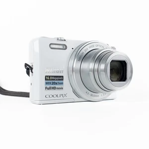 *N.MINT* NIKON COOLPIX S7000 16MP compact Digital Camera 20x Zoom - White_ - Picture 1 of 14