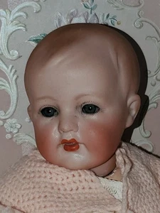 Darling antica bambola tedesca biscotto 12" Kammer Reinhardt Simon Halfig #127  - Foto 1 di 24